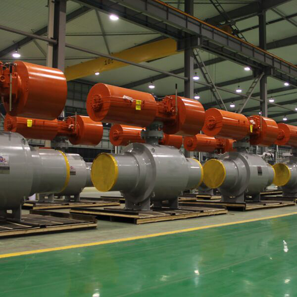 Fully Welded Trunnion Ball Valve